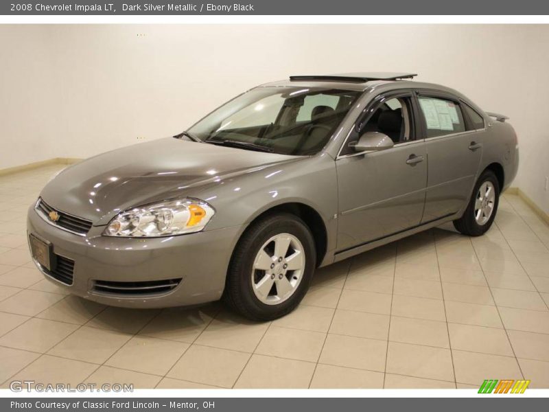 Dark Silver Metallic / Ebony Black 2008 Chevrolet Impala LT