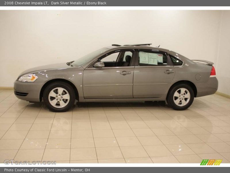 Dark Silver Metallic / Ebony Black 2008 Chevrolet Impala LT