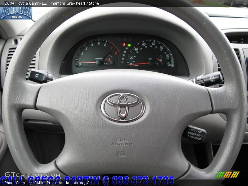 Phantom Gray Pearl / Stone 2004 Toyota Camry LE
