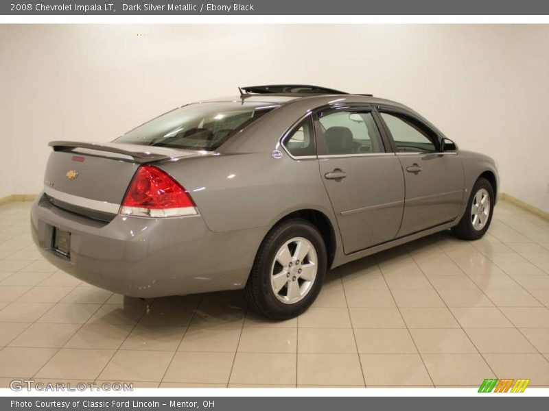 Dark Silver Metallic / Ebony Black 2008 Chevrolet Impala LT