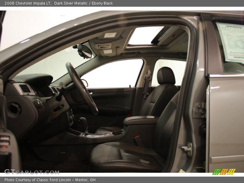 Dark Silver Metallic / Ebony Black 2008 Chevrolet Impala LT
