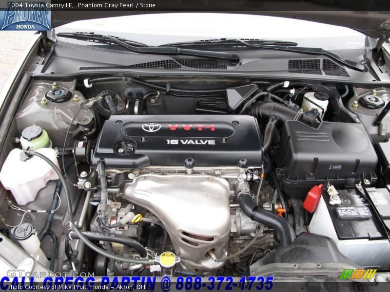 Phantom Gray Pearl / Stone 2004 Toyota Camry LE