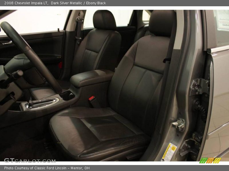 Dark Silver Metallic / Ebony Black 2008 Chevrolet Impala LT