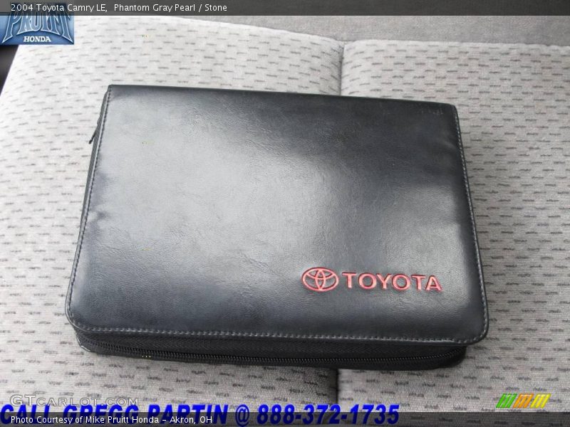 Phantom Gray Pearl / Stone 2004 Toyota Camry LE