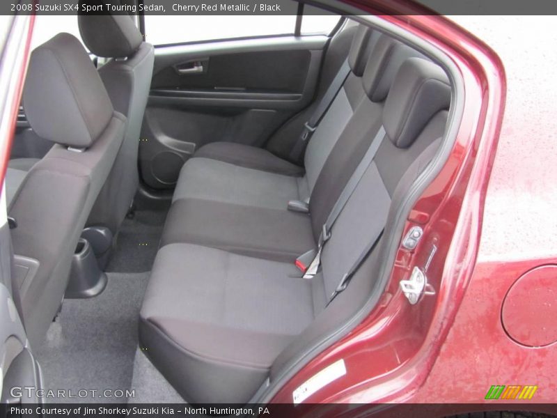 Cherry Red Metallic / Black 2008 Suzuki SX4 Sport Touring Sedan