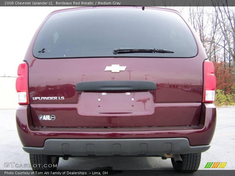 Bordeaux Red Metallic / Medium Gray 2008 Chevrolet Uplander LS