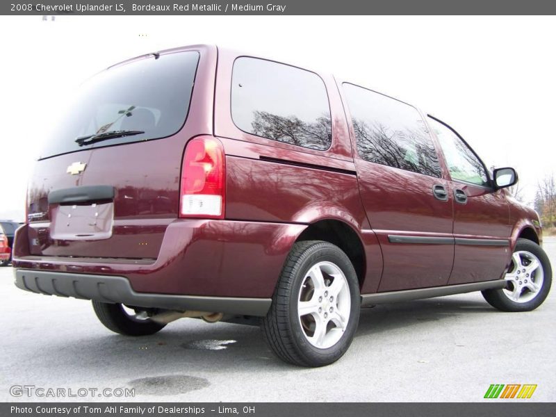 Bordeaux Red Metallic / Medium Gray 2008 Chevrolet Uplander LS