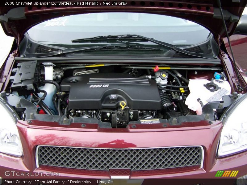 Bordeaux Red Metallic / Medium Gray 2008 Chevrolet Uplander LS