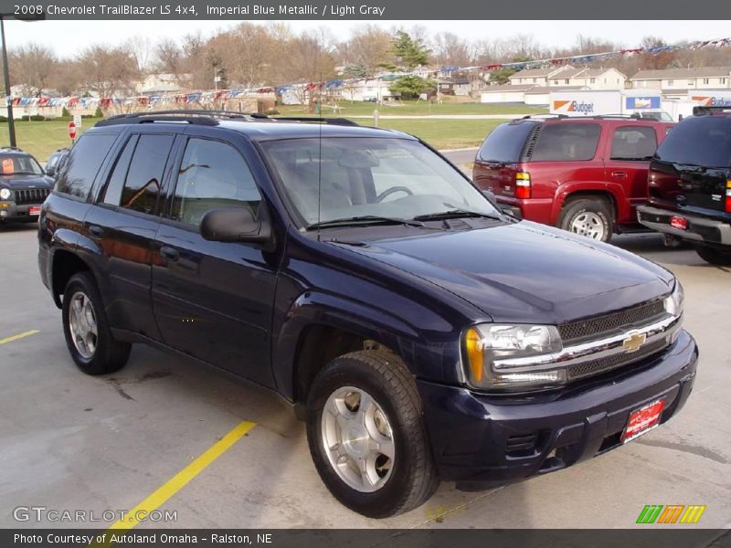 Imperial Blue Metallic / Light Gray 2008 Chevrolet TrailBlazer LS 4x4