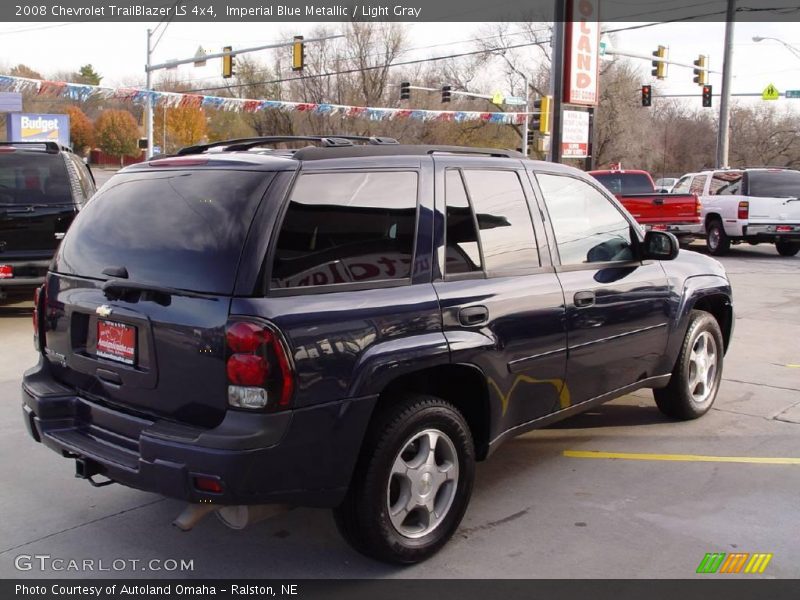 Imperial Blue Metallic / Light Gray 2008 Chevrolet TrailBlazer LS 4x4