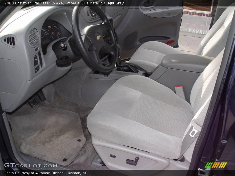 Imperial Blue Metallic / Light Gray 2008 Chevrolet TrailBlazer LS 4x4