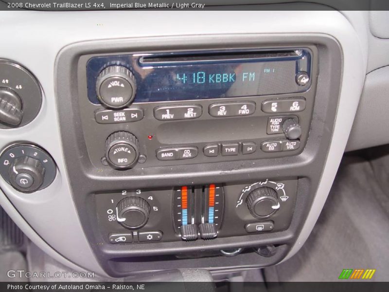 Imperial Blue Metallic / Light Gray 2008 Chevrolet TrailBlazer LS 4x4