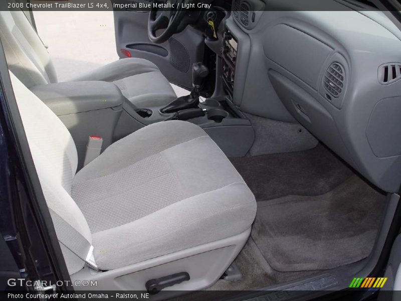 Imperial Blue Metallic / Light Gray 2008 Chevrolet TrailBlazer LS 4x4