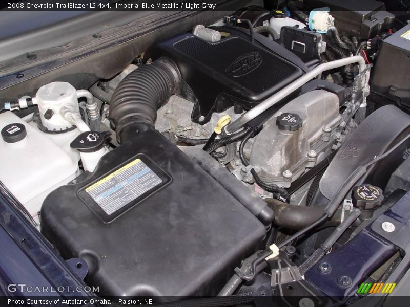 Imperial Blue Metallic / Light Gray 2008 Chevrolet TrailBlazer LS 4x4