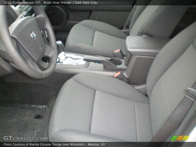 Bright Silver Metallic / Dark Slate Gray 2010 Dodge Avenger SXT