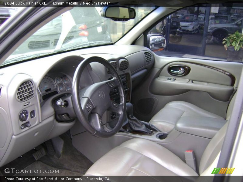 Platinum Metallic / Medium Pewter 2004 Buick Rainier CXL