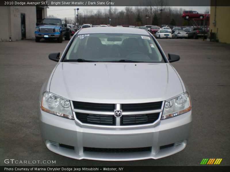 Bright Silver Metallic / Dark Slate Gray 2010 Dodge Avenger SXT