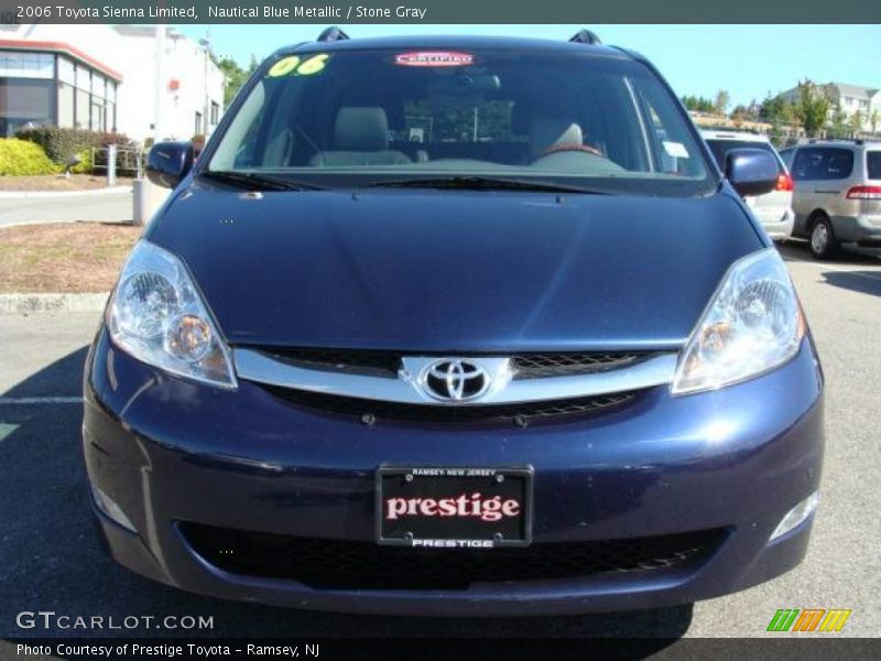 Nautical Blue Metallic / Stone Gray 2006 Toyota Sienna Limited