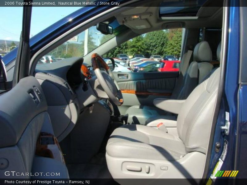 Nautical Blue Metallic / Stone Gray 2006 Toyota Sienna Limited