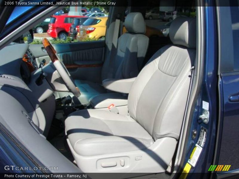 Nautical Blue Metallic / Stone Gray 2006 Toyota Sienna Limited