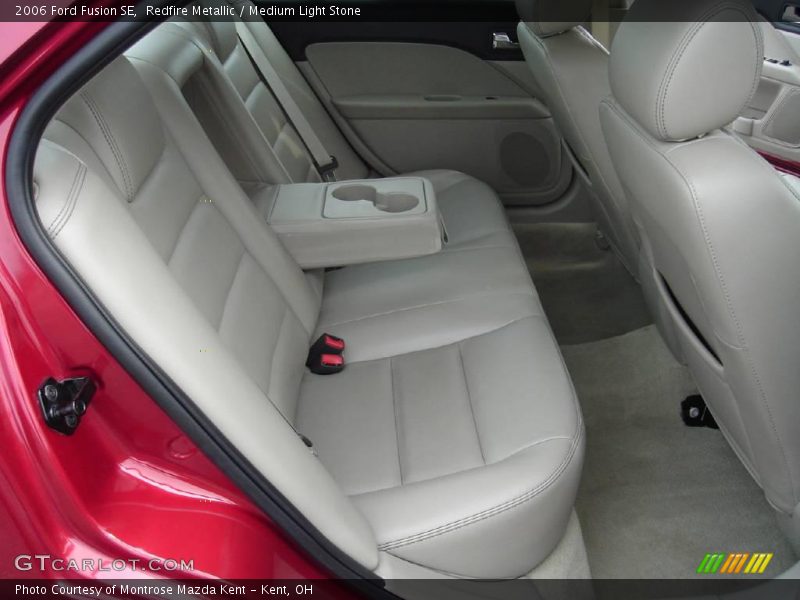 Redfire Metallic / Medium Light Stone 2006 Ford Fusion SE