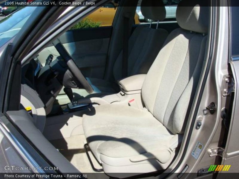 Golden Beige / Beige 2006 Hyundai Sonata GLS V6