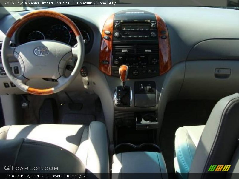 Nautical Blue Metallic / Stone Gray 2006 Toyota Sienna Limited