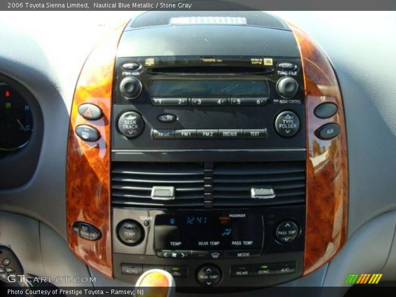 Nautical Blue Metallic / Stone Gray 2006 Toyota Sienna Limited