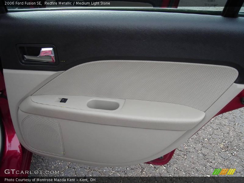 Redfire Metallic / Medium Light Stone 2006 Ford Fusion SE