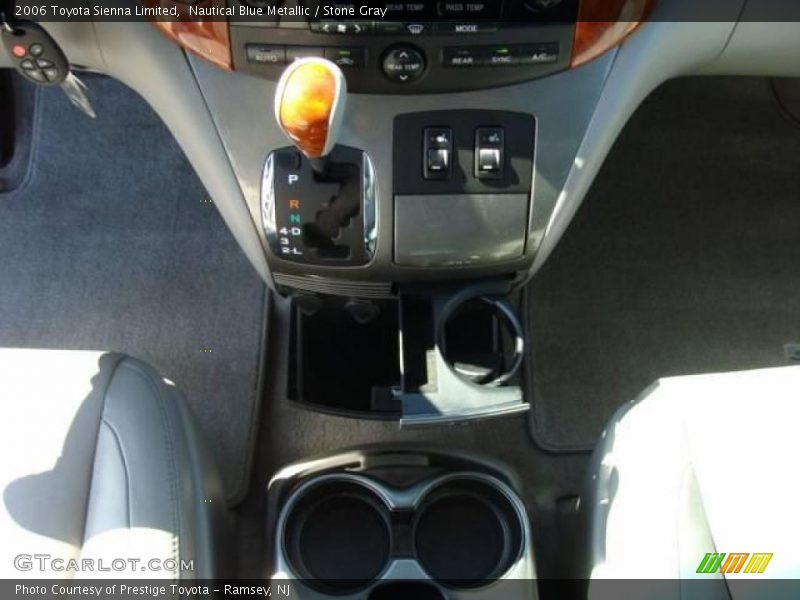 Nautical Blue Metallic / Stone Gray 2006 Toyota Sienna Limited