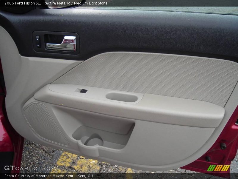 Redfire Metallic / Medium Light Stone 2006 Ford Fusion SE