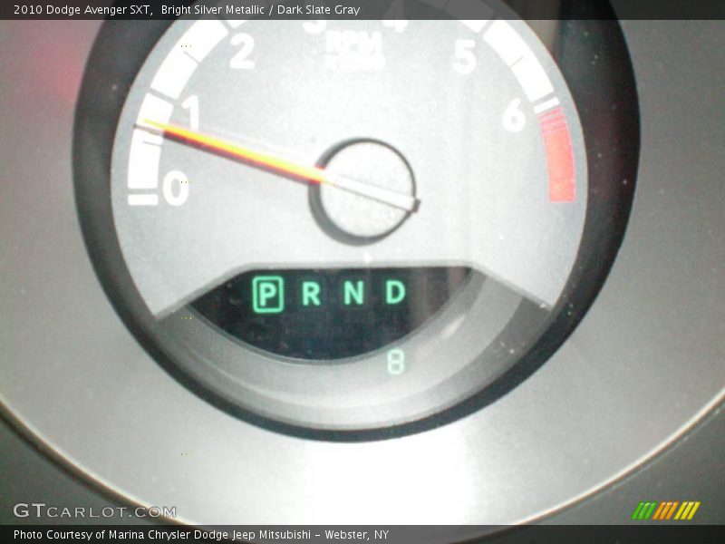 Bright Silver Metallic / Dark Slate Gray 2010 Dodge Avenger SXT