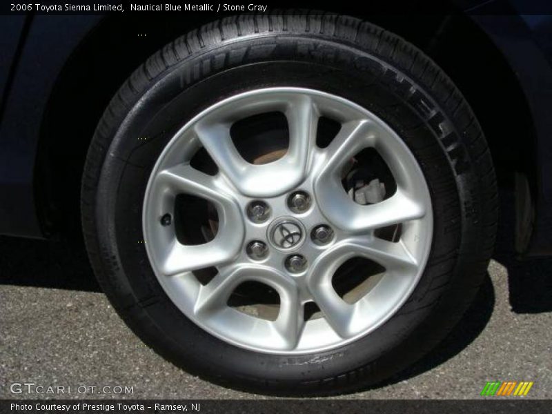 Nautical Blue Metallic / Stone Gray 2006 Toyota Sienna Limited