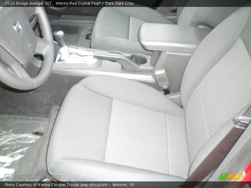 Inferno Red Crystal Pearl / Dark Slate Gray 2010 Dodge Avenger SXT