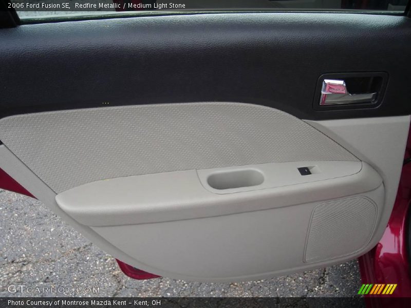 Redfire Metallic / Medium Light Stone 2006 Ford Fusion SE