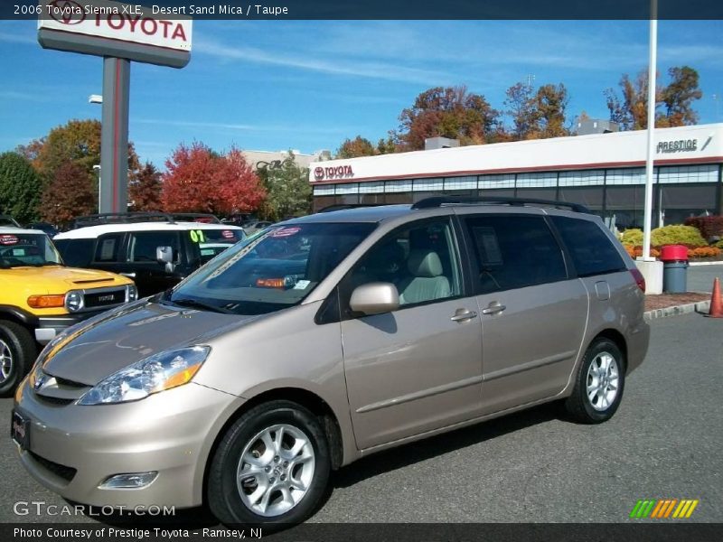 Desert Sand Mica / Taupe 2006 Toyota Sienna XLE