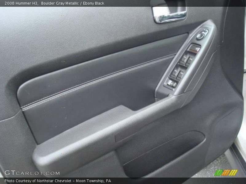 Boulder Gray Metallic / Ebony Black 2008 Hummer H3