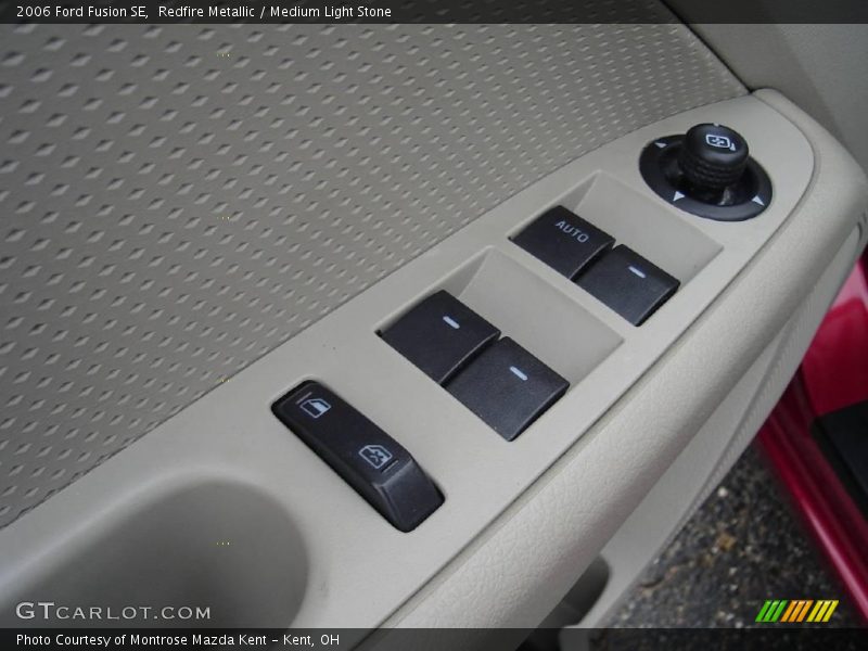 Redfire Metallic / Medium Light Stone 2006 Ford Fusion SE