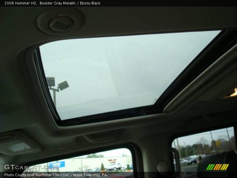 Boulder Gray Metallic / Ebony Black 2008 Hummer H3