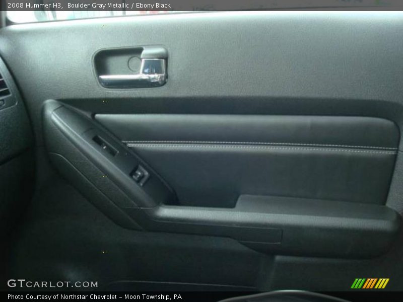 Boulder Gray Metallic / Ebony Black 2008 Hummer H3