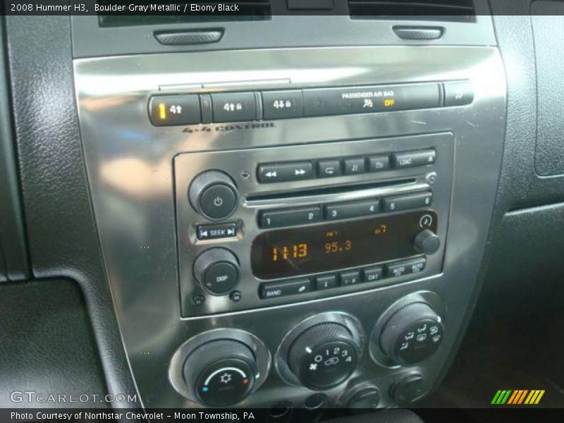 Boulder Gray Metallic / Ebony Black 2008 Hummer H3