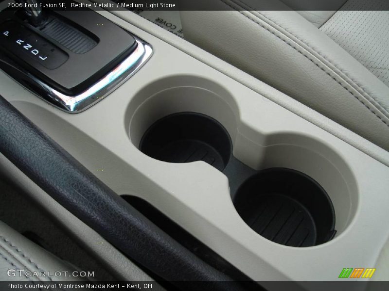 Redfire Metallic / Medium Light Stone 2006 Ford Fusion SE