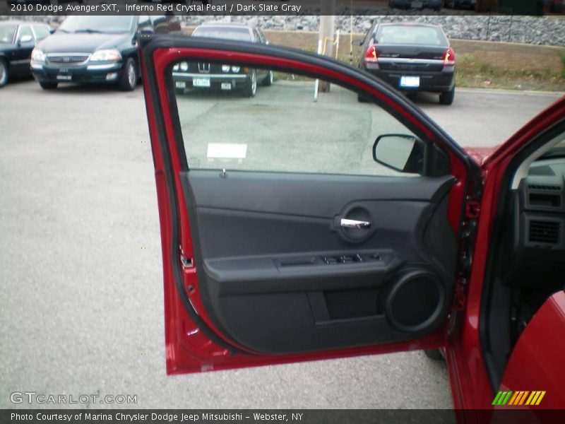 Inferno Red Crystal Pearl / Dark Slate Gray 2010 Dodge Avenger SXT