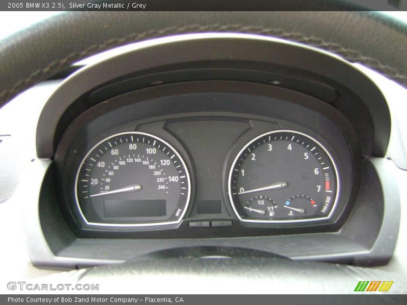 Silver Gray Metallic / Grey 2005 BMW X3 2.5i
