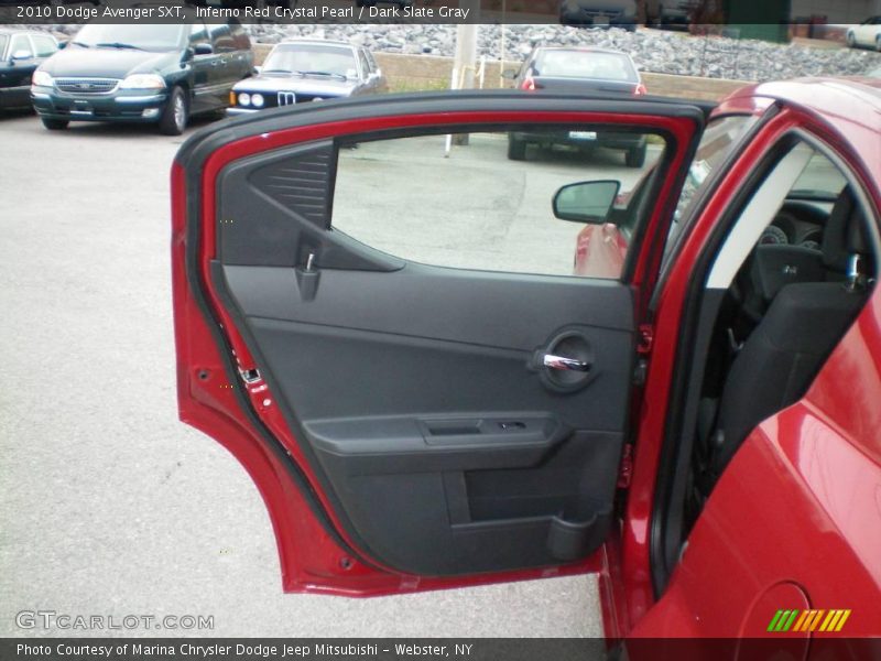 Inferno Red Crystal Pearl / Dark Slate Gray 2010 Dodge Avenger SXT