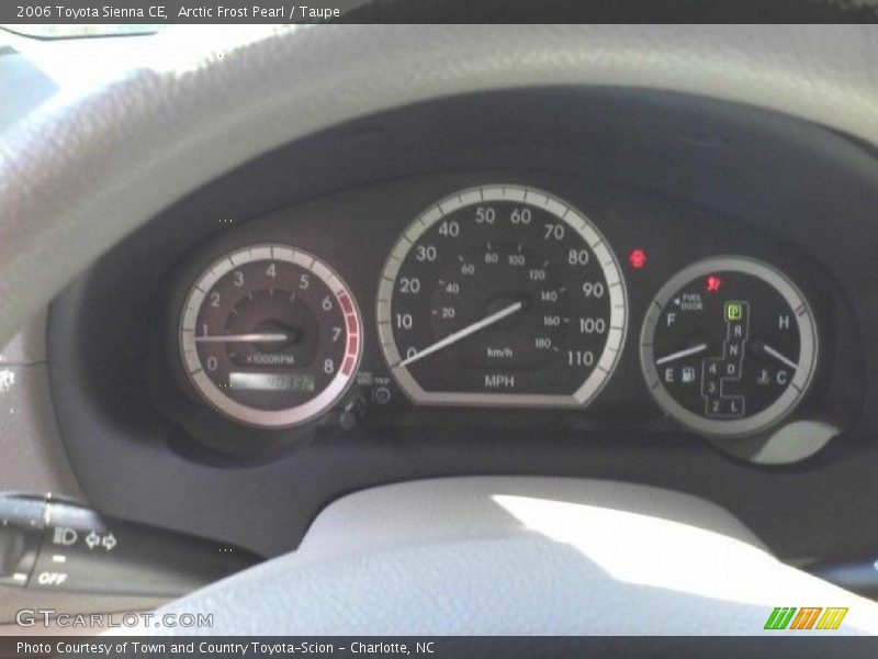 Arctic Frost Pearl / Taupe 2006 Toyota Sienna CE