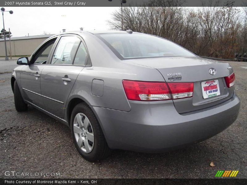 Steel Gray / Gray 2007 Hyundai Sonata GLS