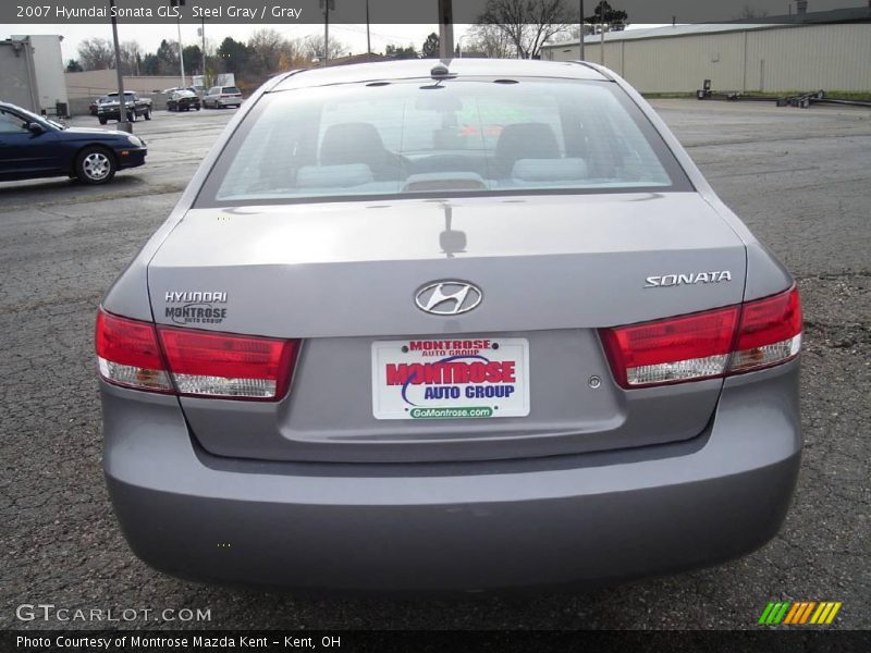 Steel Gray / Gray 2007 Hyundai Sonata GLS