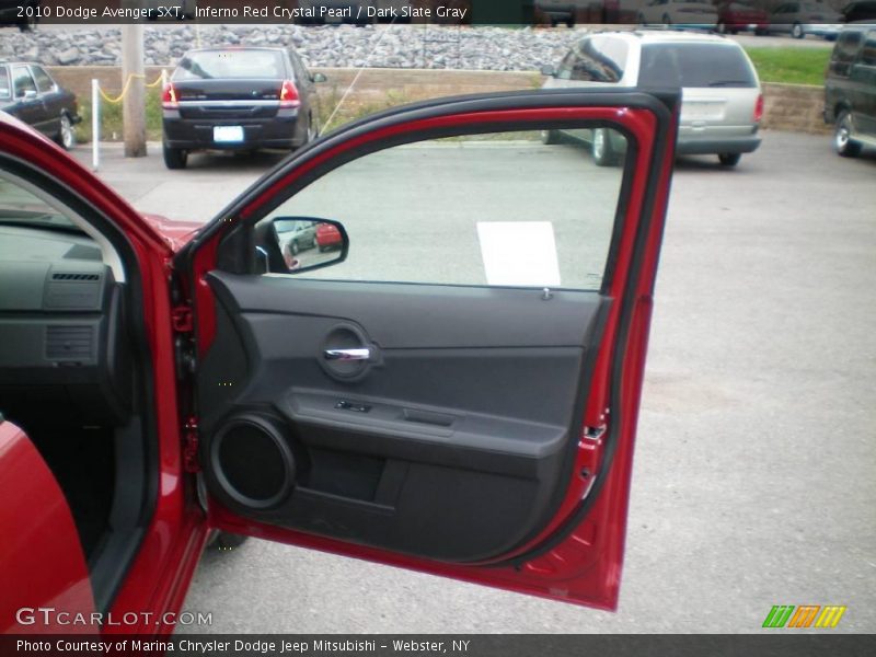 Inferno Red Crystal Pearl / Dark Slate Gray 2010 Dodge Avenger SXT