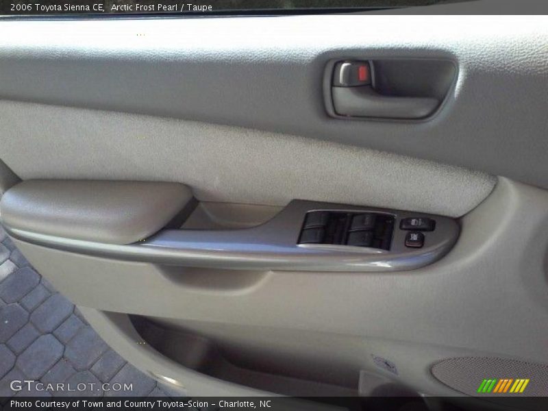 Arctic Frost Pearl / Taupe 2006 Toyota Sienna CE